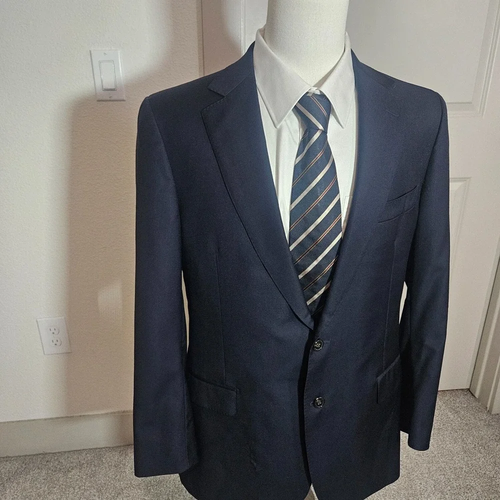 Suit Supply 100% Wool Suit Blazer Men US 42 EUR 52‎ UK 42 Super 110'S - Pls Read
